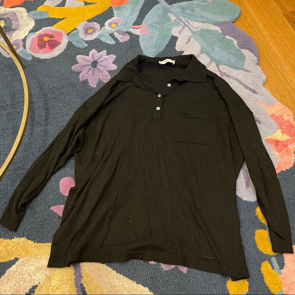 Zara oversized soft baggy lightweight sweater